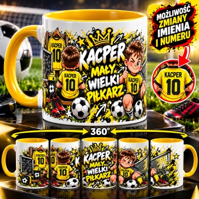 KUBEK MAŁY WIELKI PIŁKARZ